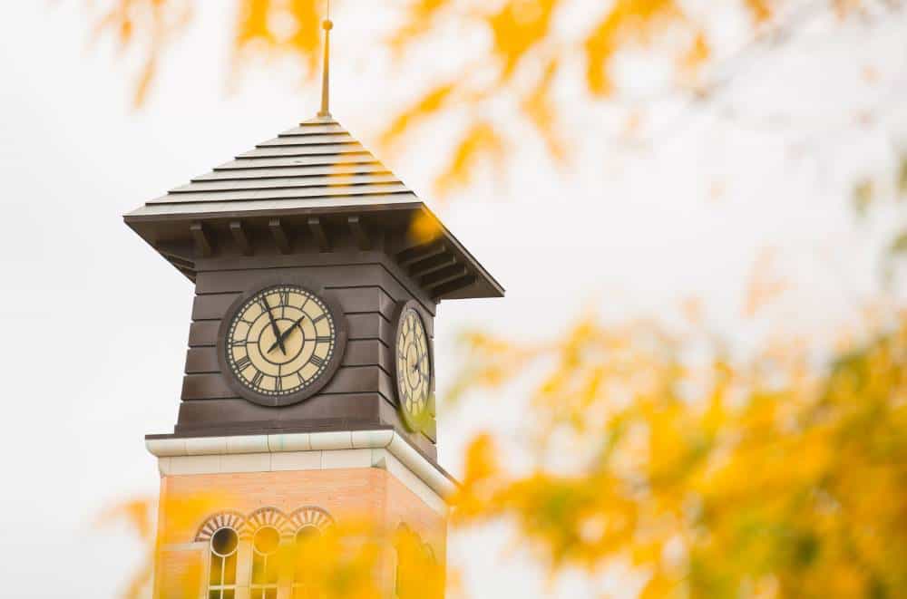 GVSU Pew Campus Clock Tower